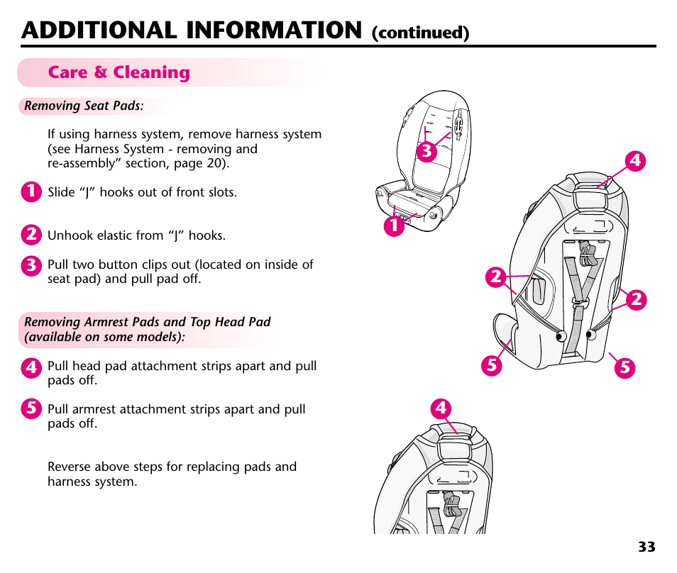 Additional information | Century Deluxe Series User Manual | Page 35 / 40