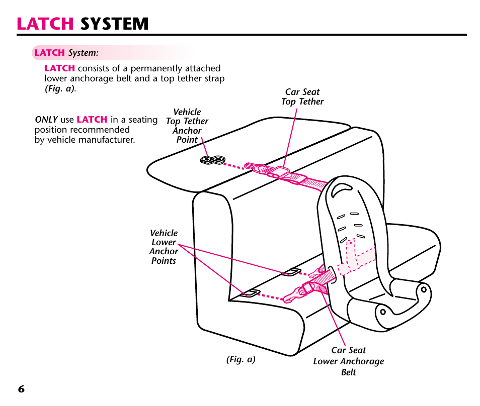 Latch system | Century Deluxe Series User Manual | Page 8 / 40