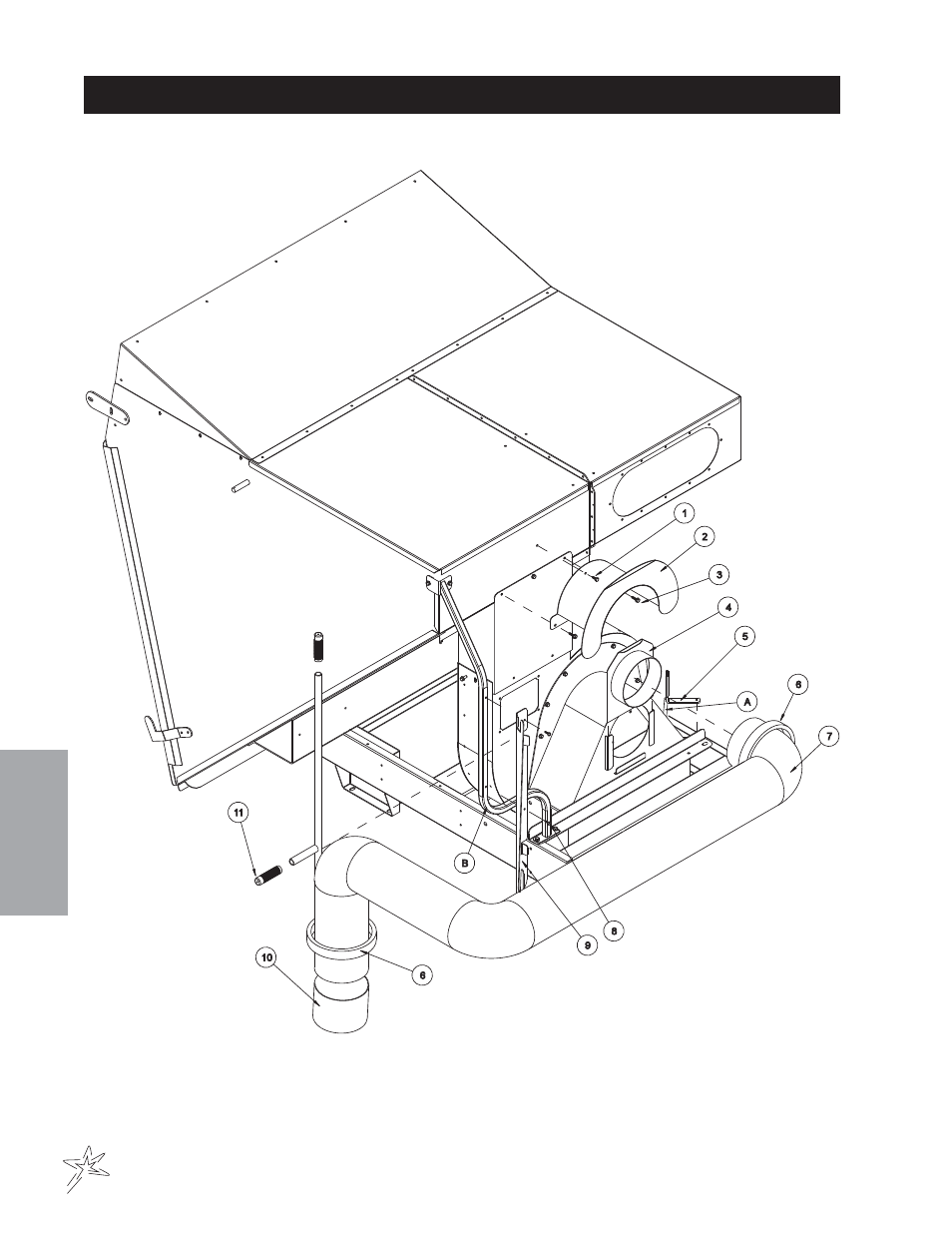 205 remote vacuum hose drawing | Smithco Sweep Star V62 (sn 78191 – 78410) Parts & Service Manual User Manual | Page 44 / 70