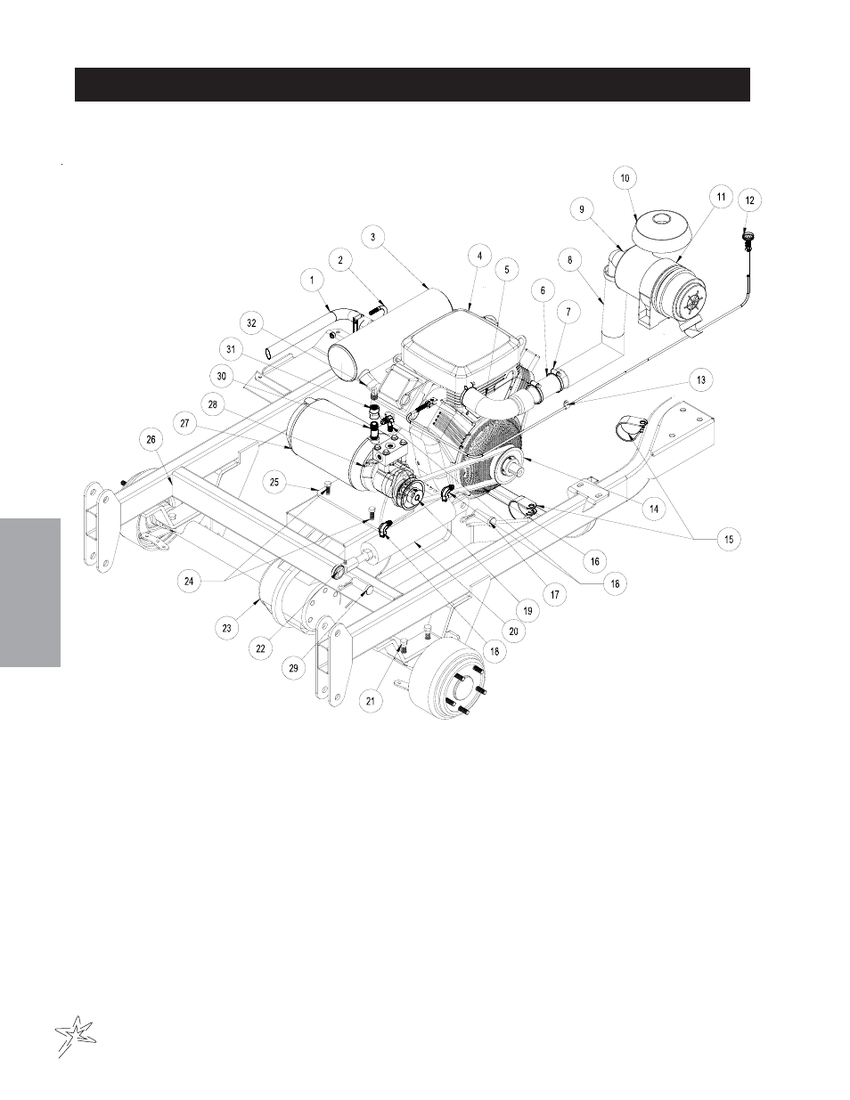Power unit | Smithco AFC Sport Truck (sn AFT1032 – AFT1036) Operator Manual User Manual | Page 38 / 70