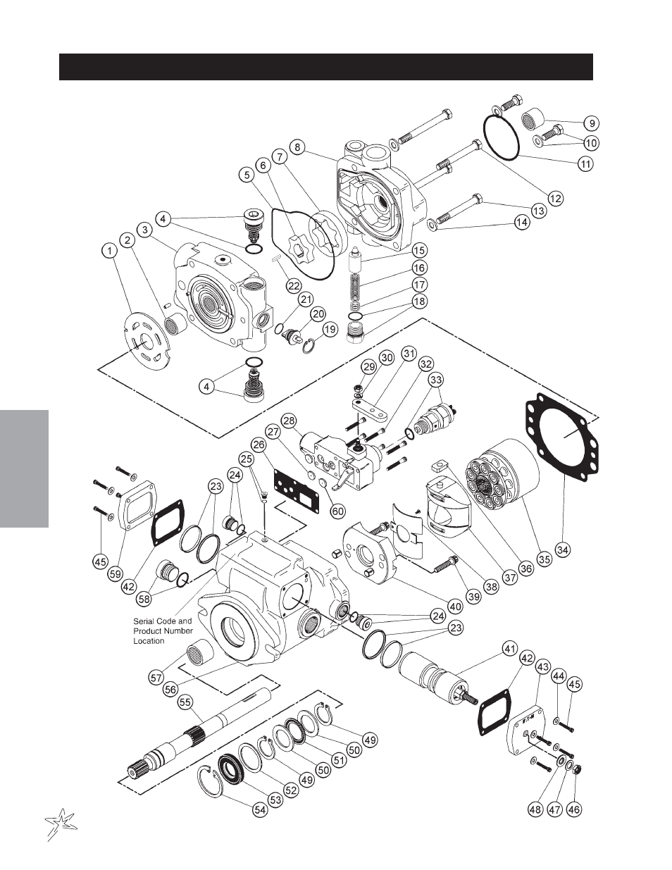 102 eaton pump drawing | Smithco TCV 5000 Turf Truck (sn DT310022 – Current) Operator Manual User Manual | Page 44 / 54