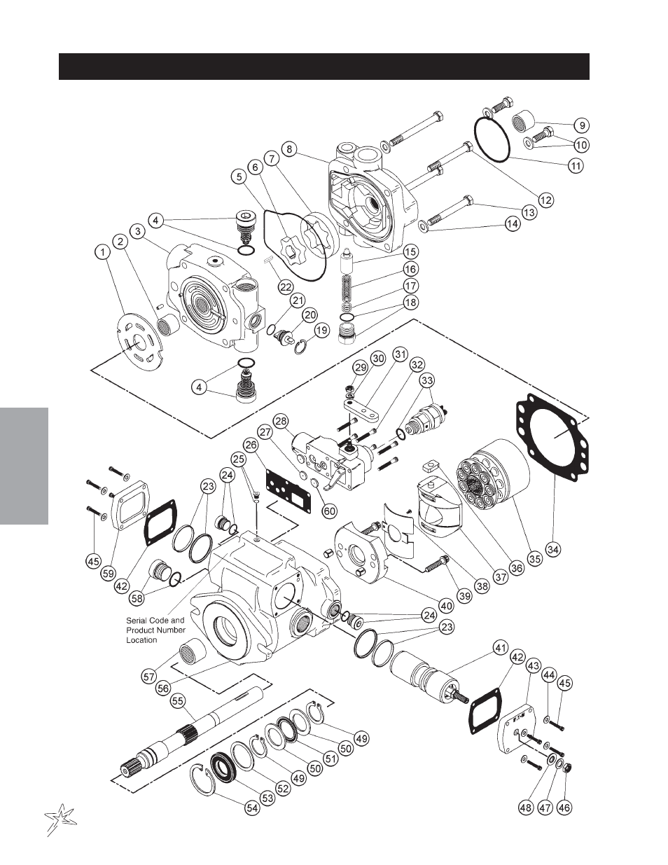 102 eaton pump drawing | Smithco TCV 5000 Turf Truck (sn DT310022 – Current) Operator Manual User Manual | Page 46 / 54