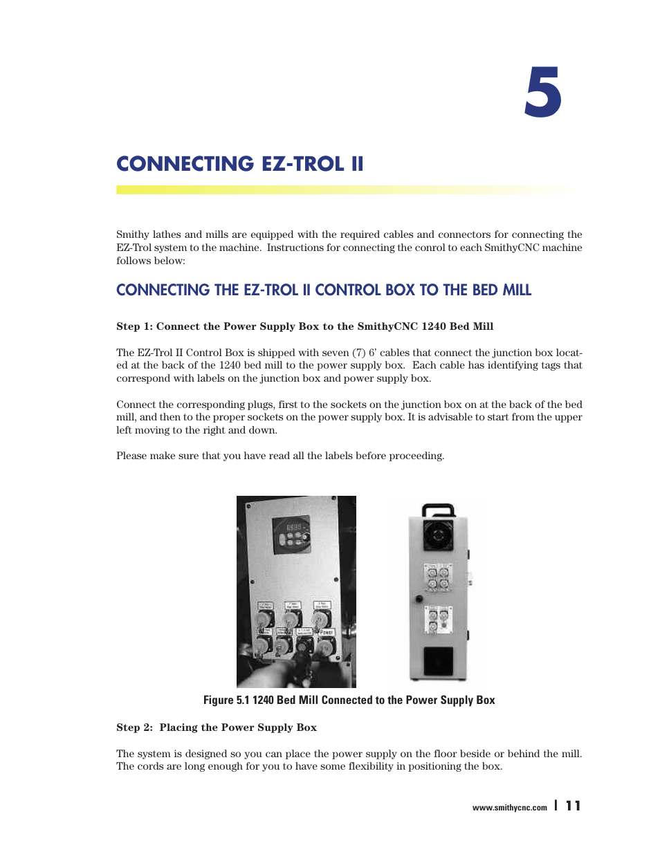 Connecting ez-trol ii | Smithy Ez-Trol2 User Manual | Page 17 / 83