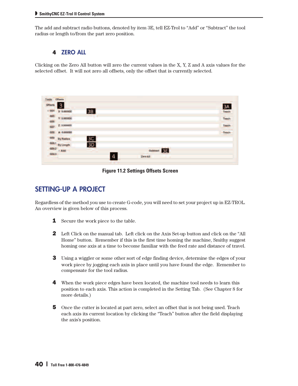 Setting-up a project | Smithy Ez-Trol2 User Manual | Page 46 / 83