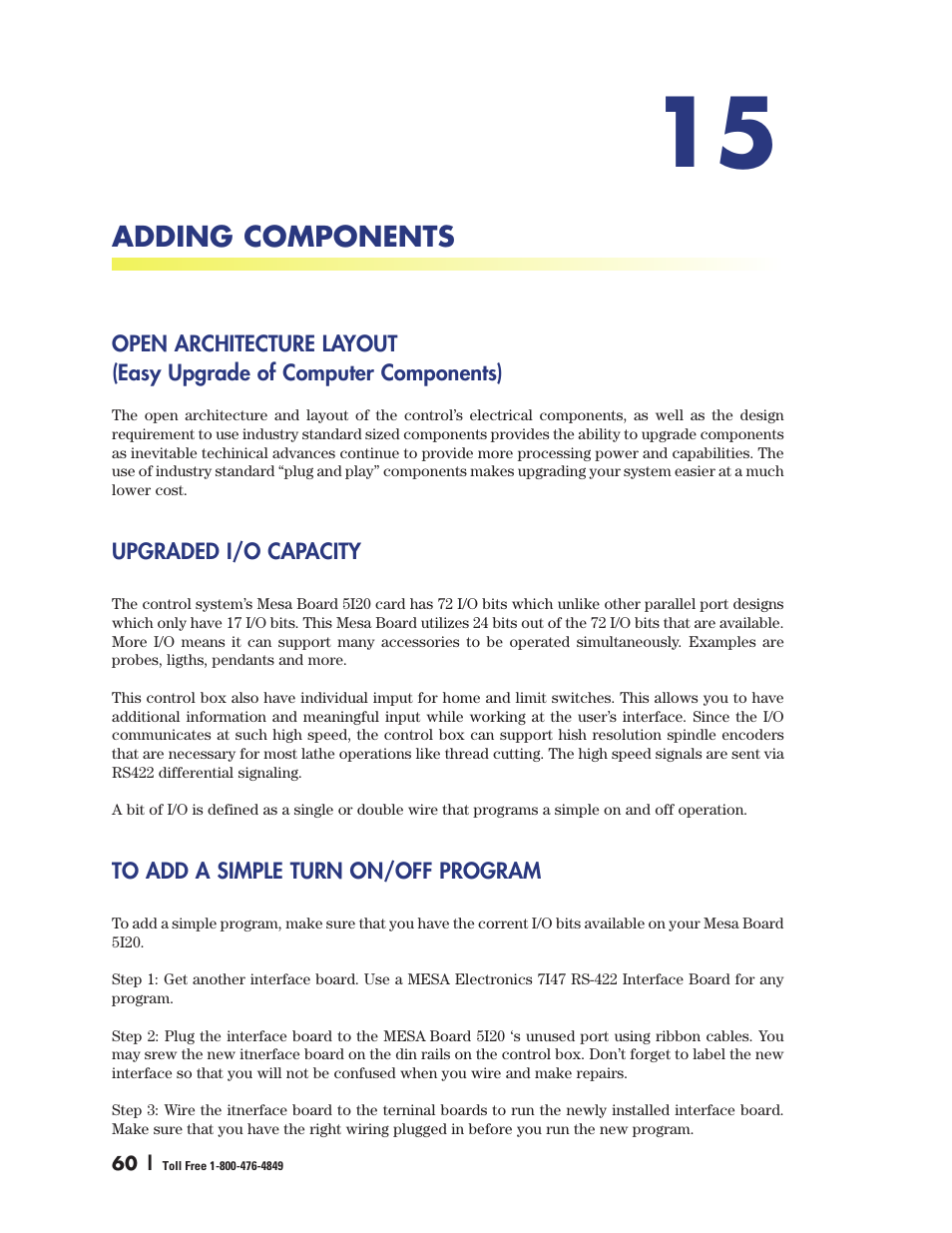 Adding components | Smithy Ez-Trol2 User Manual | Page 66 / 83