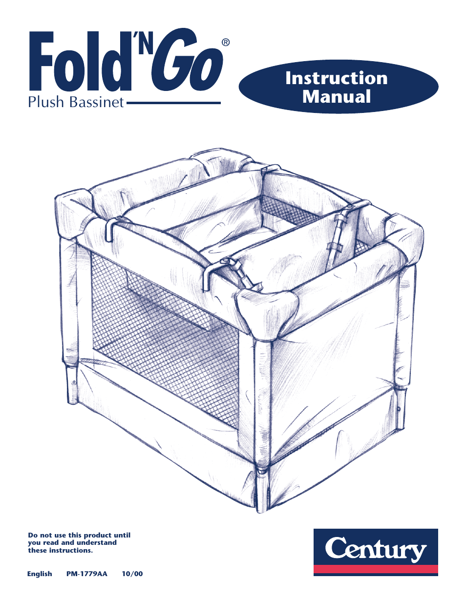 Century PM-1779AA User Manual | 12 pages