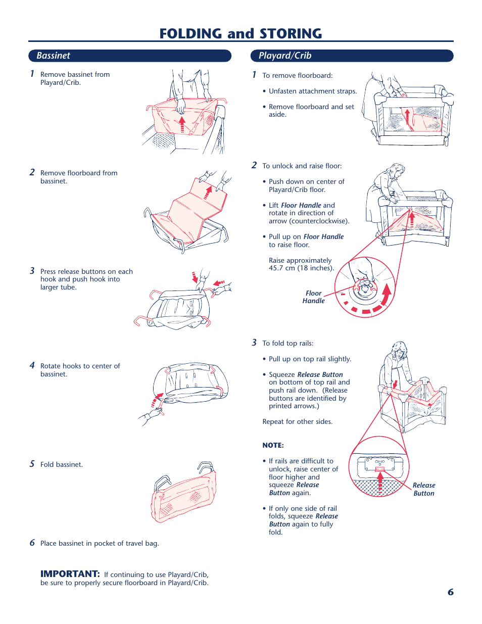 Folding and storing | Century PM-1779AA User Manual | Page 7 / 12