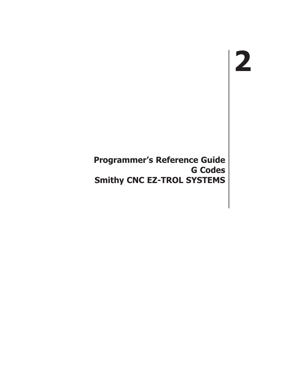 Chapter 2 g codes.pdf | Smithy CNC Mills User Manual | Page 16 / 120