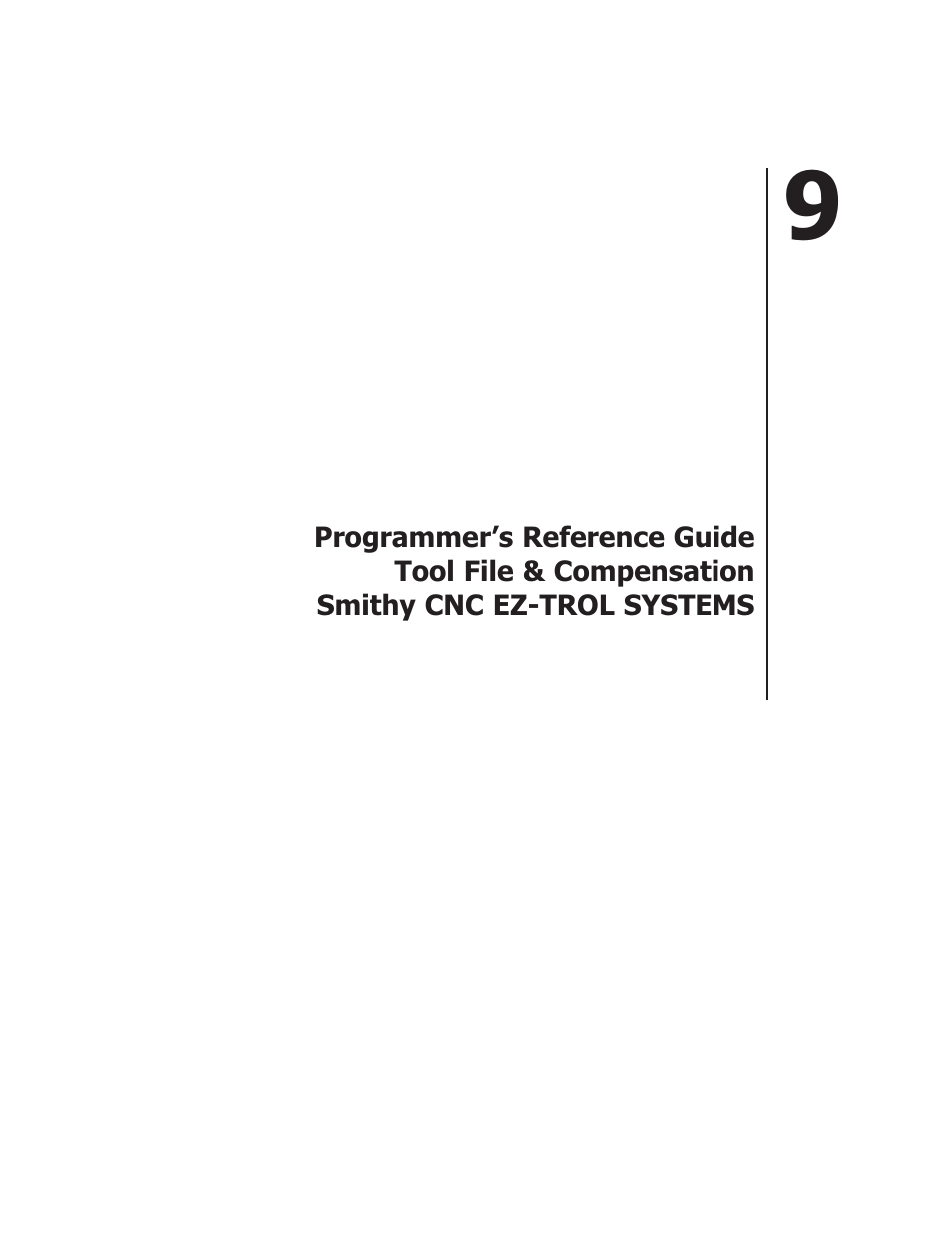 Chpater 9 tool file and compensatin.pdf | Smithy CNC Mills User Manual | Page 83 / 120