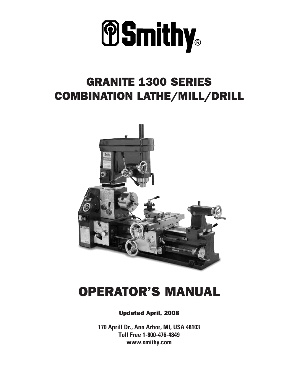 Smithy GN1300 User Manual | 123 pages