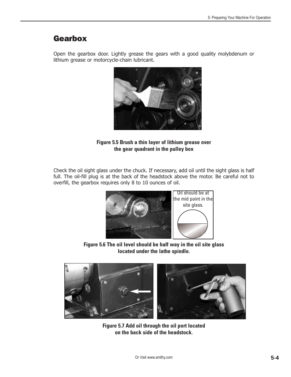 Gearbox | Smithy GN1300 User Manual | Page 34 / 123