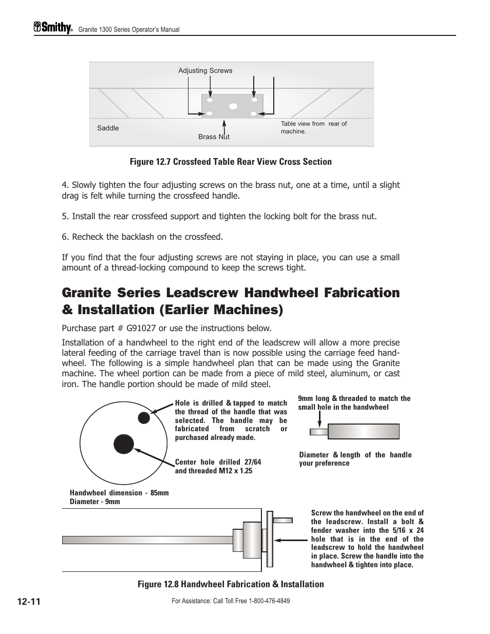 Smithy GN1300 User Manual | Page 97 / 123