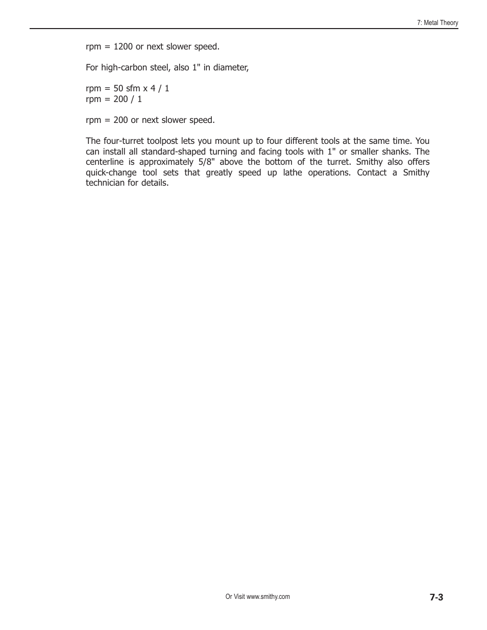 Smithy Midas 1220 LTD User Manual | Page 35 / 105
