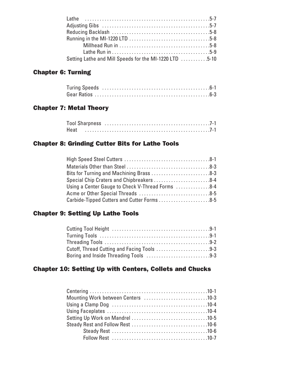 Smithy Midas 1220 LTD User Manual | Page 4 / 105