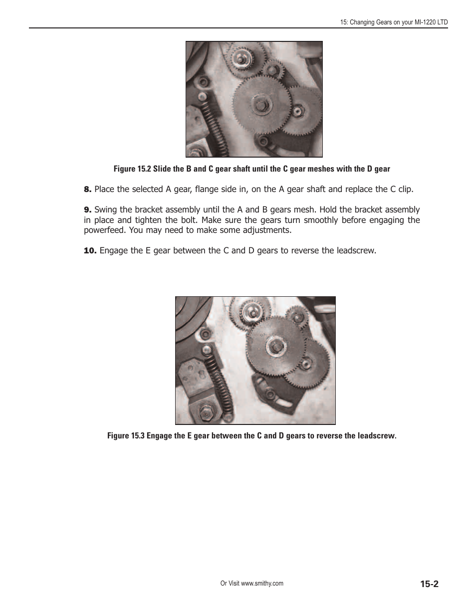 Smithy Midas 1220 LTD User Manual | Page 71 / 105