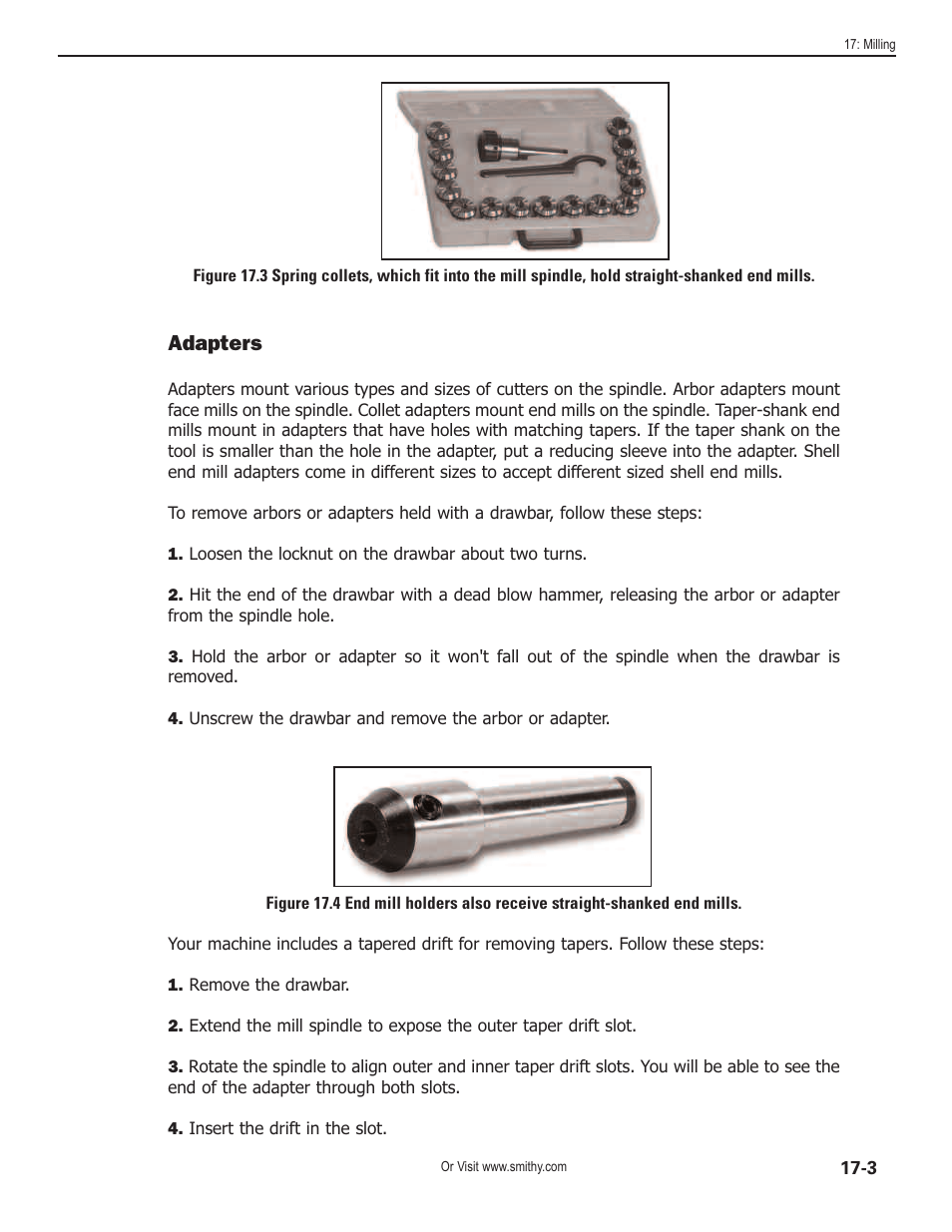 Adapters | Smithy Midas 1220 LTD User Manual | Page 81 / 105