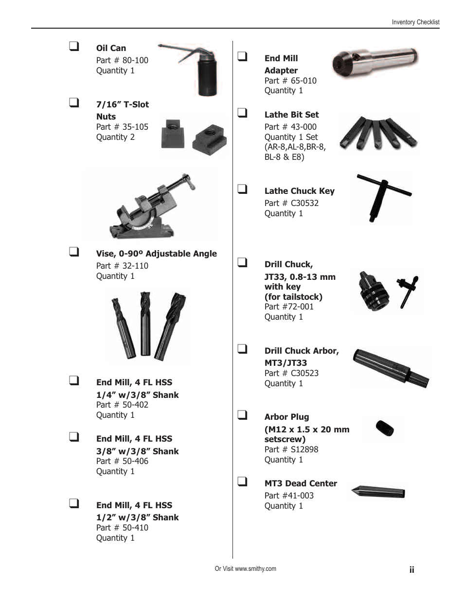 Smithy Midas 1220 LTD User Manual | Page 9 / 105