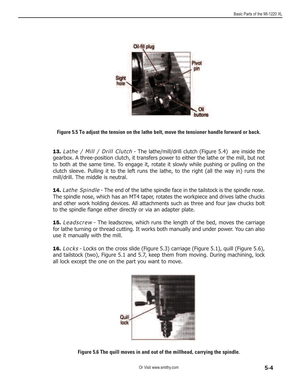 Smithy Midas 1220 XL User Manual | Page 19 / 115