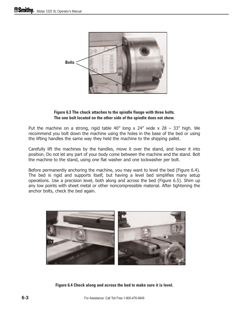 Smithy Midas 1220 XL User Manual | Page 24 / 115
