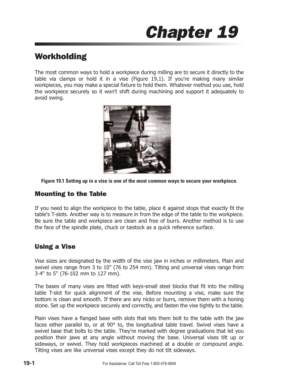 Chapter 19, Workholding | Smithy Midas 1220 XL User Manual | Page 86 / 115