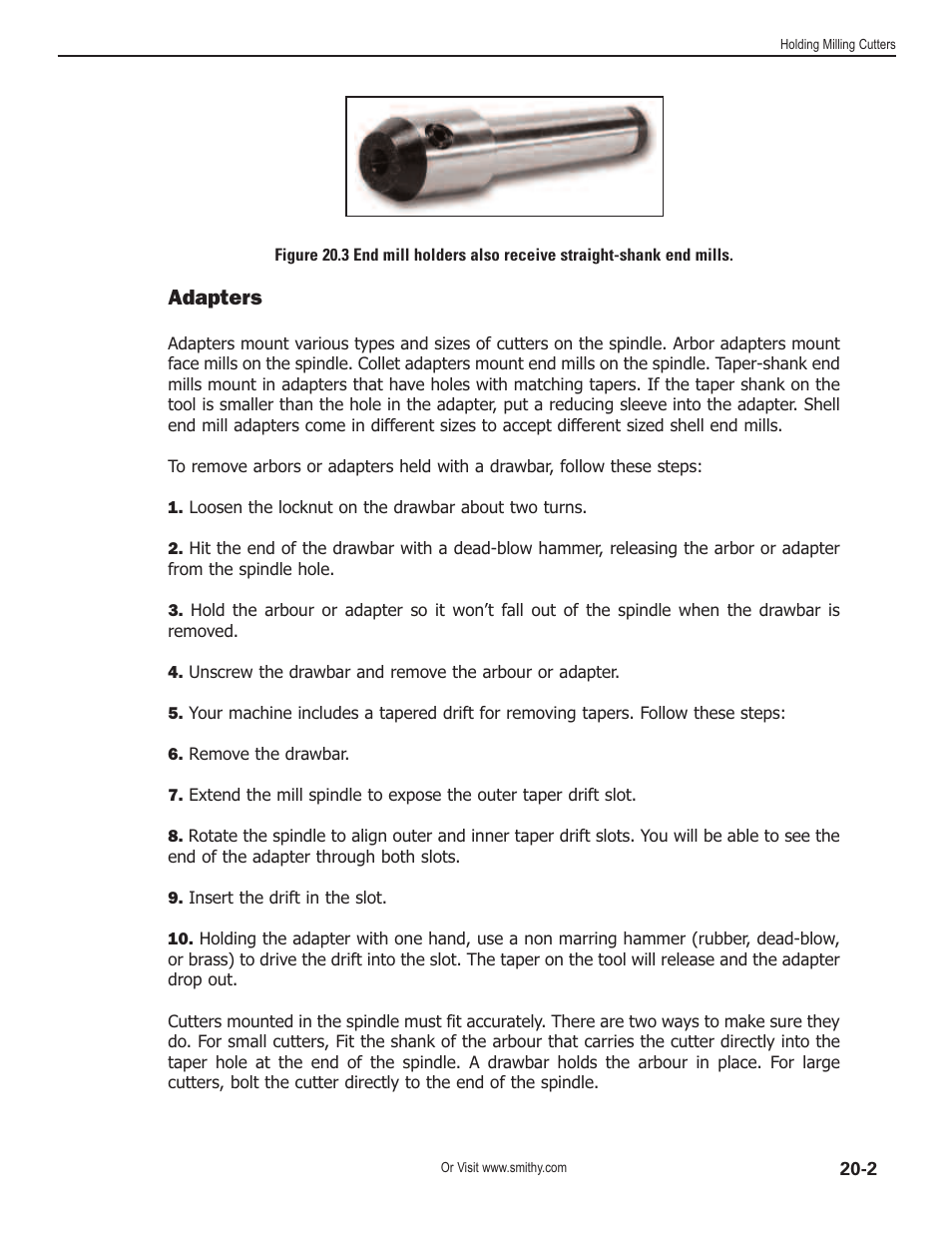 Adapters | Smithy Midas 1220 XL User Manual | Page 89 / 115