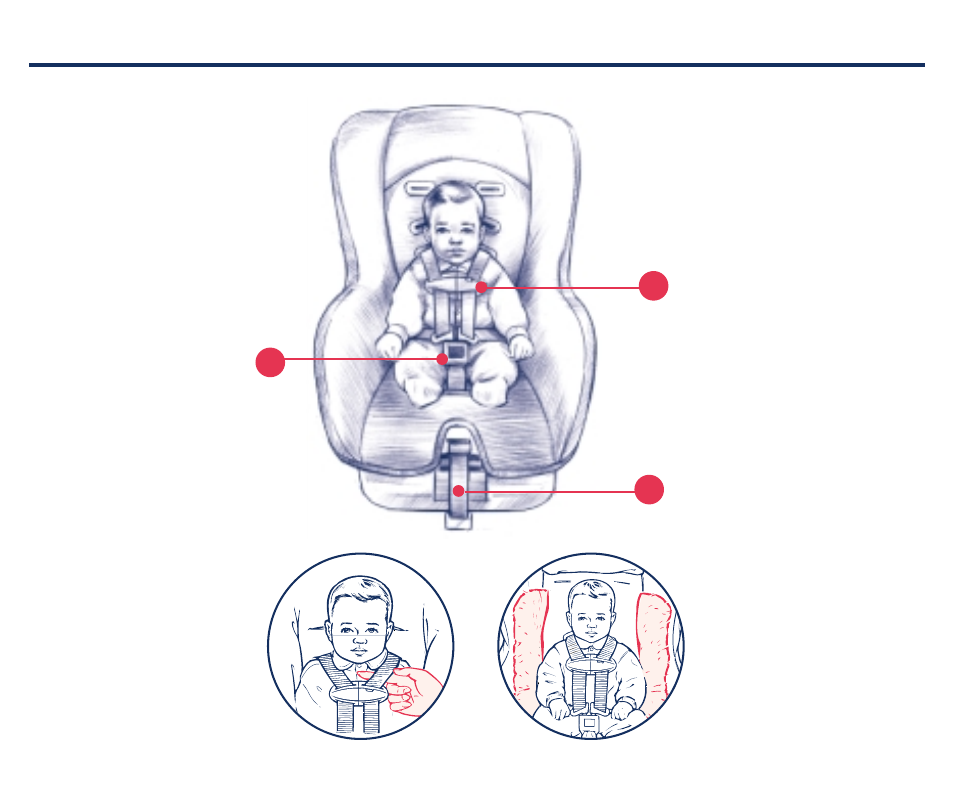 Placing child in car seat | Century SMART MOVE PM-1634AB 6/01 User Manual | Page 13 / 28