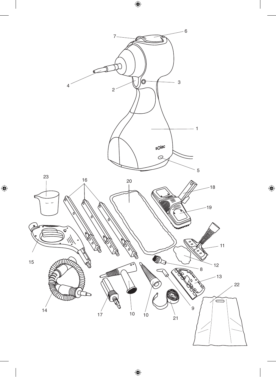 SOLAC LV1450 User Manual | Page 4 / 63
