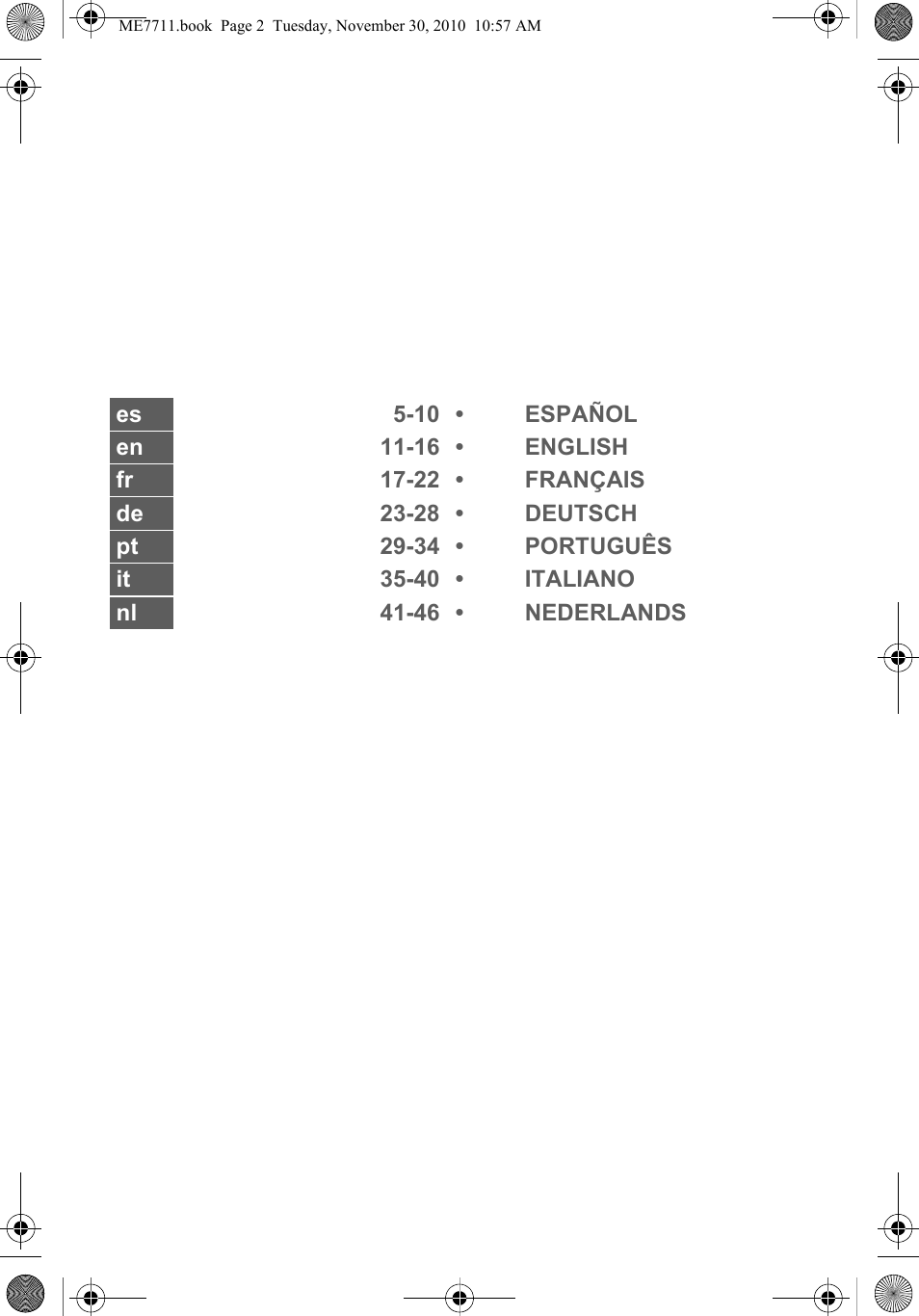 SOLAC ME7711 User Manual | Page 2 / 48