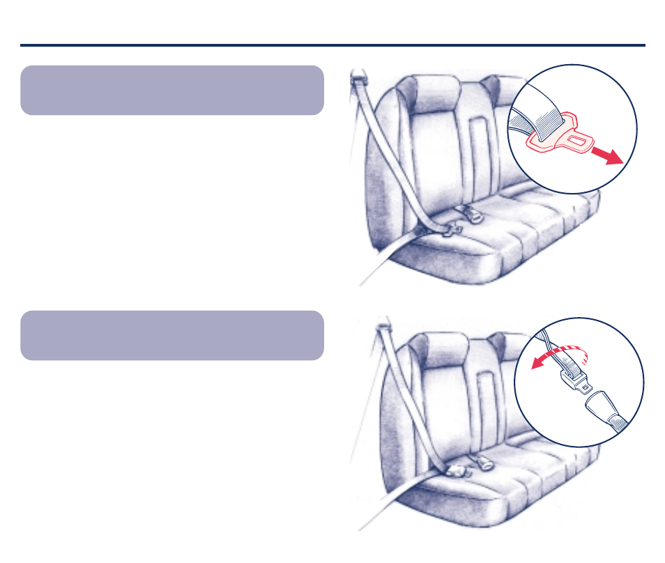 Vehicle seat belts | Century Avanta User Manual | Page 22 / 28