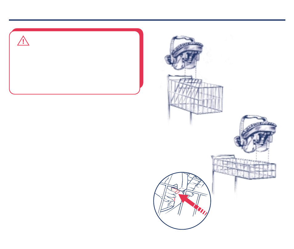 Warning, Shopping cart use | Century Avanta User Manual | Page 24 / 28