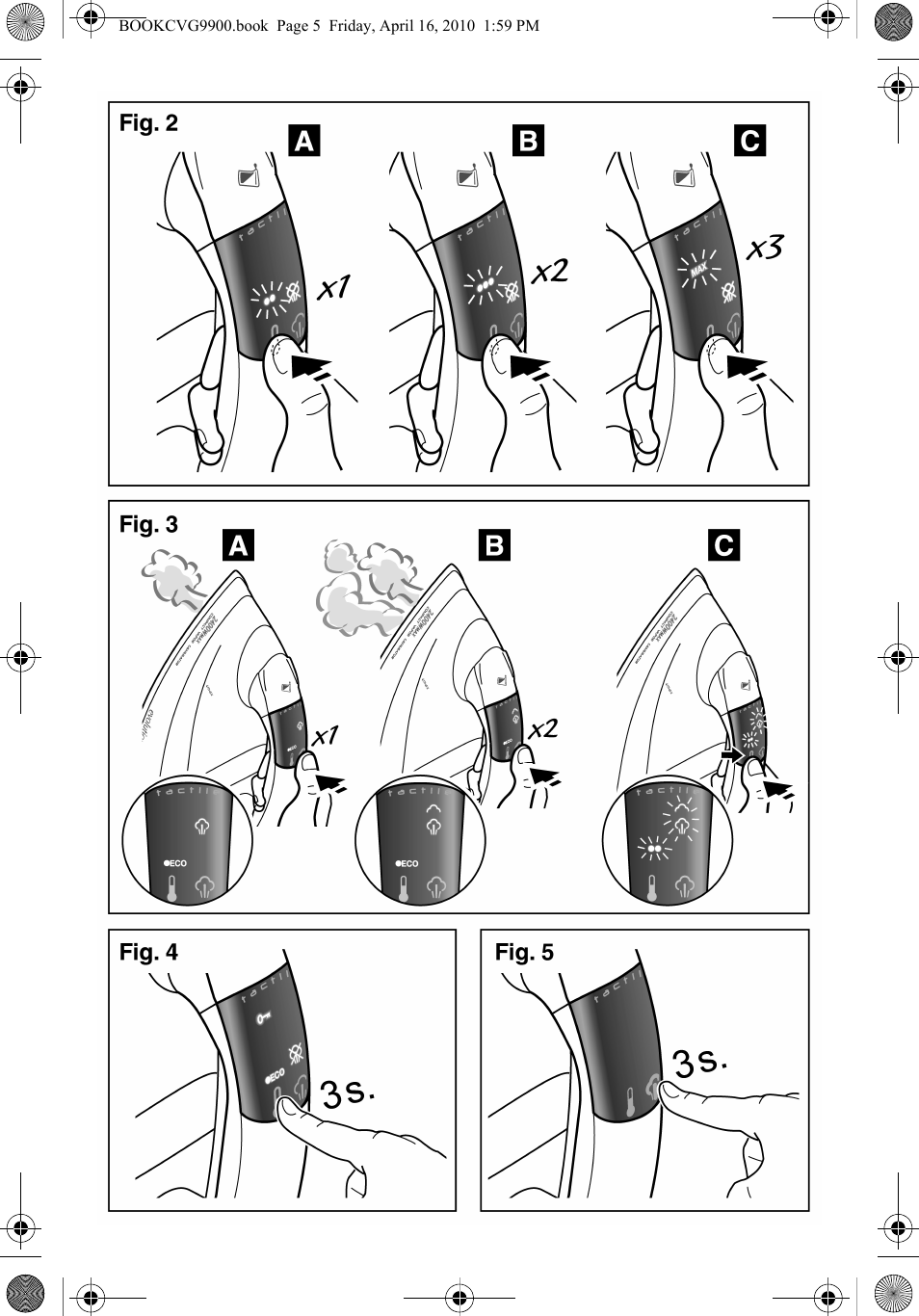 SOLAC CVG9900 User Manual | Page 4 / 90