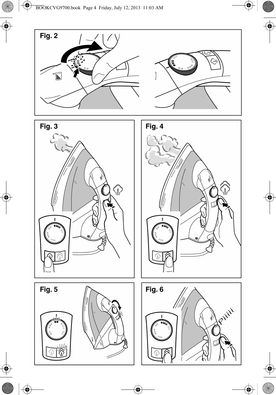 SOLAC CVG9700 User Manual | Page 6 / 92