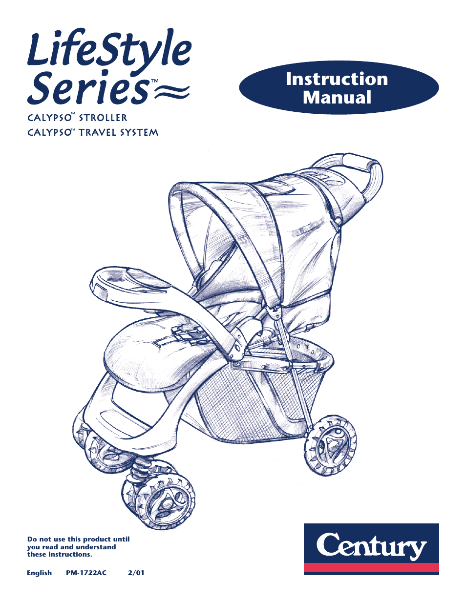 Century LIFESTYLE SERIER PM-1722AC User Manual | 16 pages