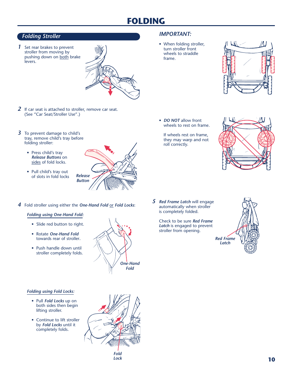 Folding | Century LIFESTYLE SERIER PM-1722AC User Manual | Page 11 / 16