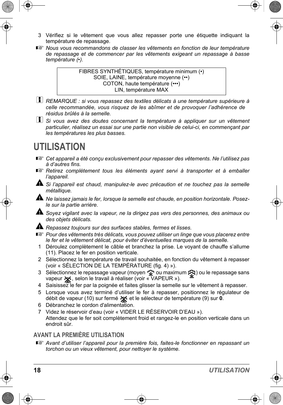 Utilisation | SOLAC PV2015 User Manual | Page 18 / 81