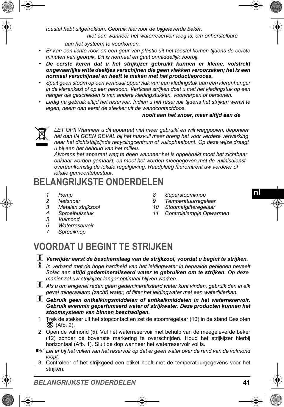SOLAC PV2015 User Manual | Page 41 / 81