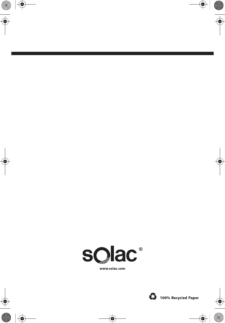 SOLAC PV2015 User Manual | Page 81 / 81