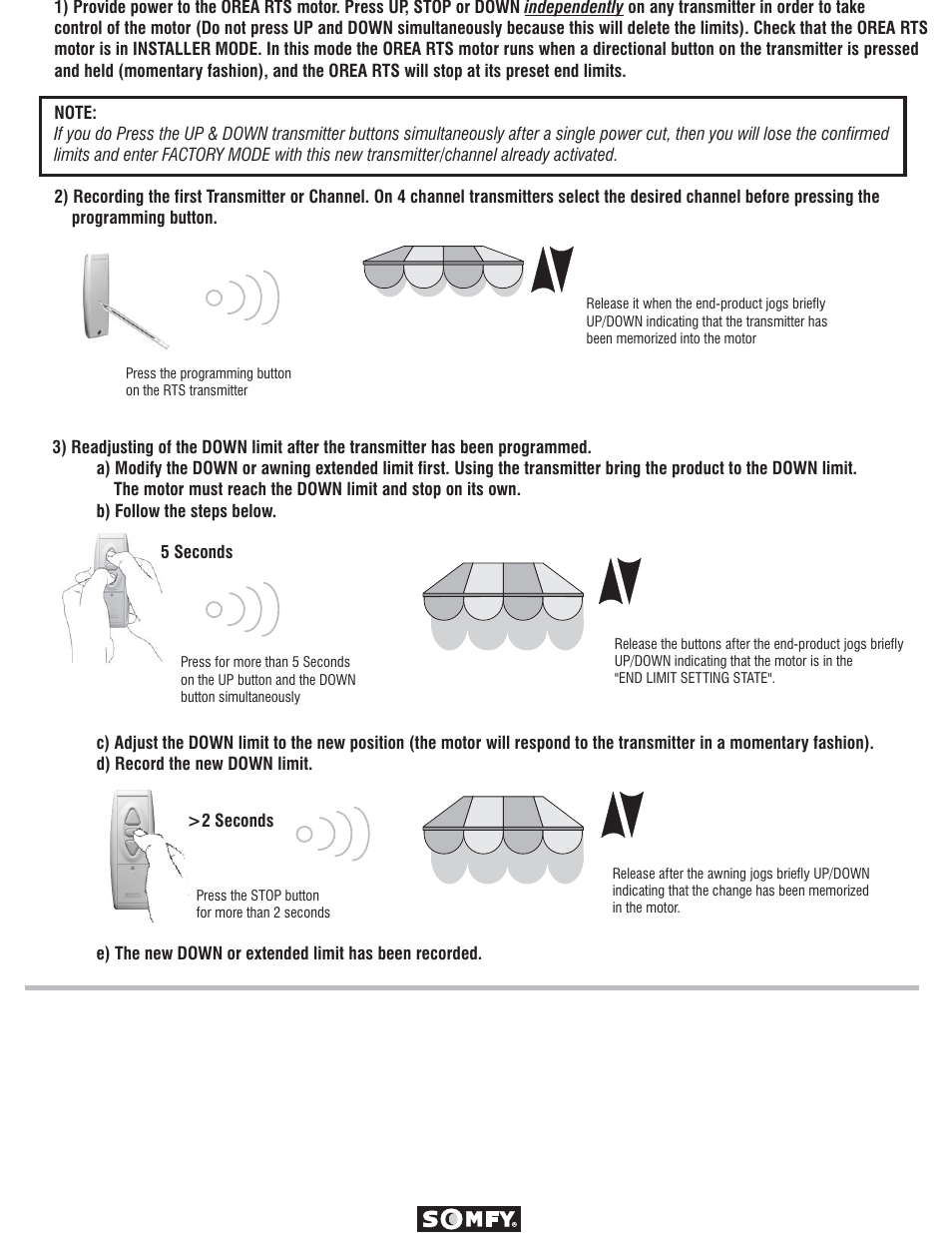 SOMFY OREA User Manual | Page 4 / 7