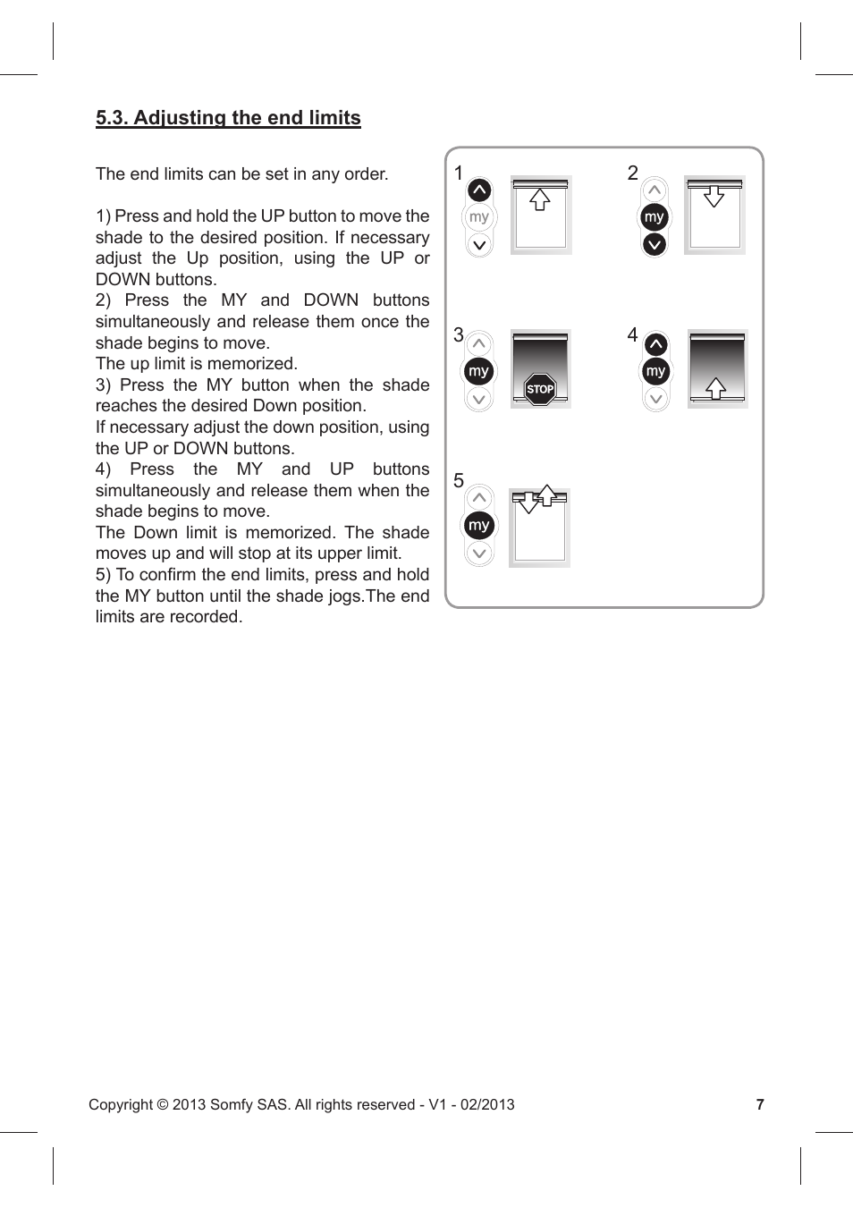 SOMFY CORD LIFT WIREFREE CL32 RTS User Manual | Page 6 / 13