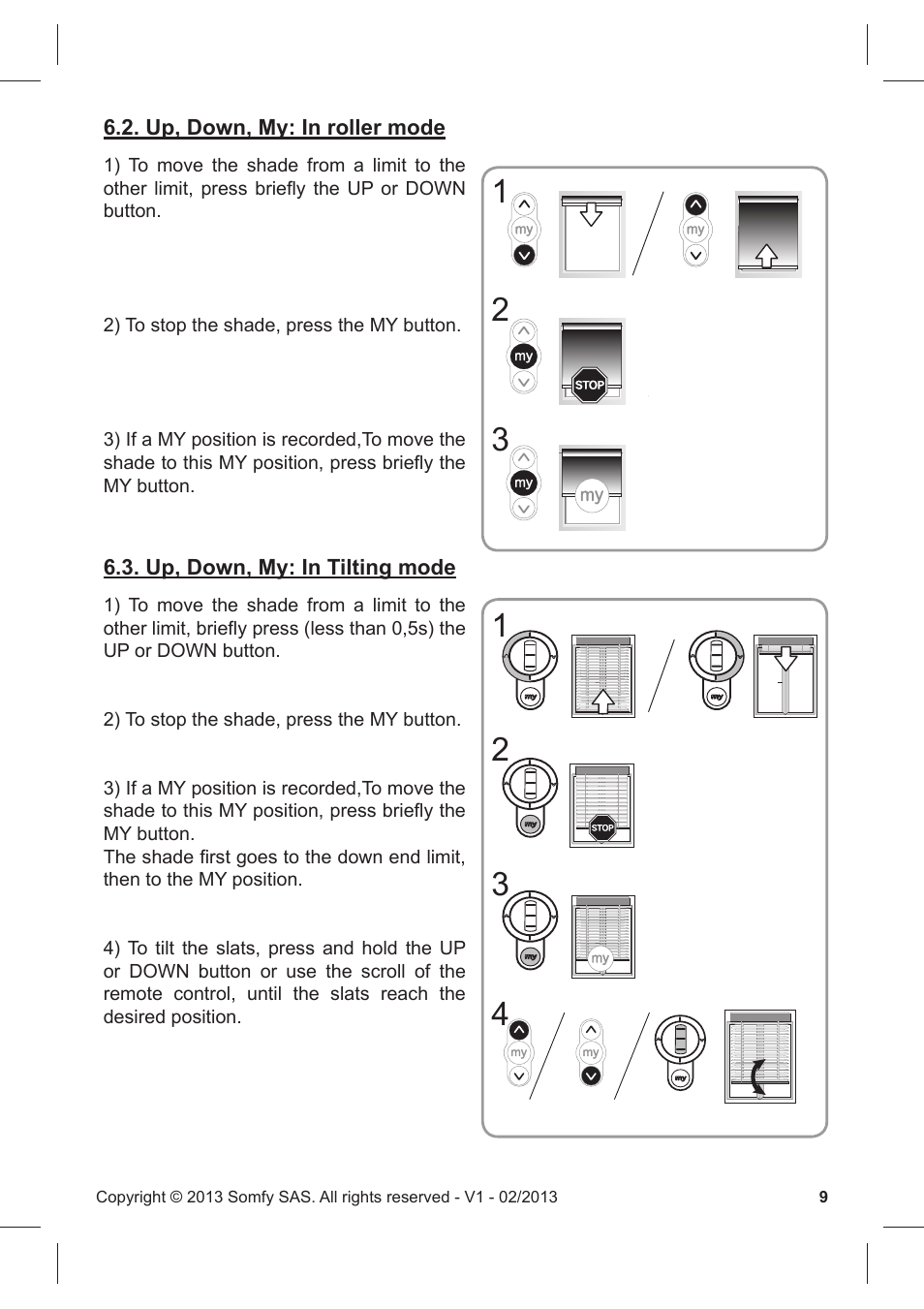 SOMFY CORD LIFT WIREFREE CL32 RTS User Manual | Page 8 / 13