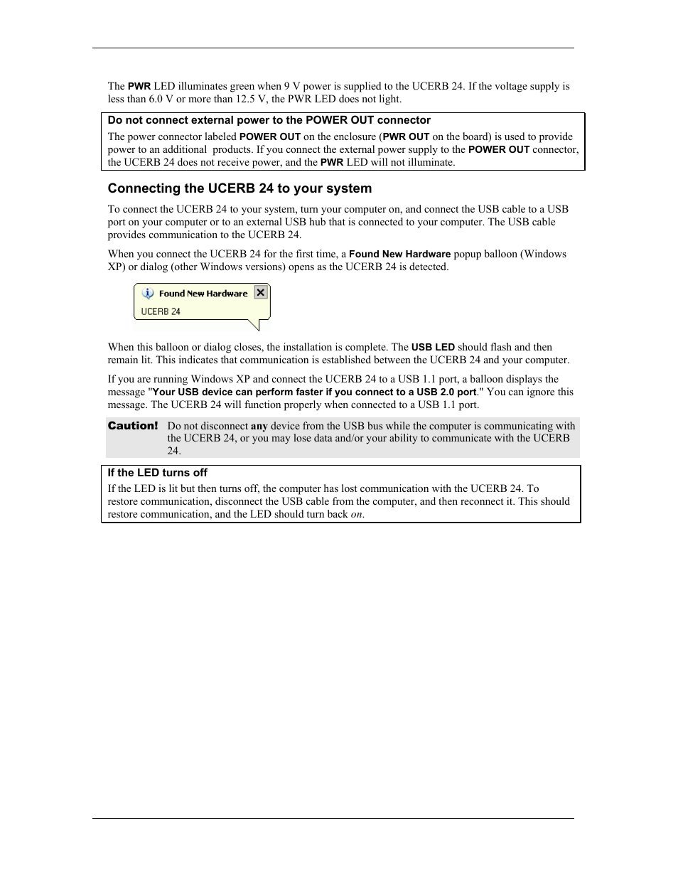 CyberResearch UCERB 24 User Manual | Page 16 / 38