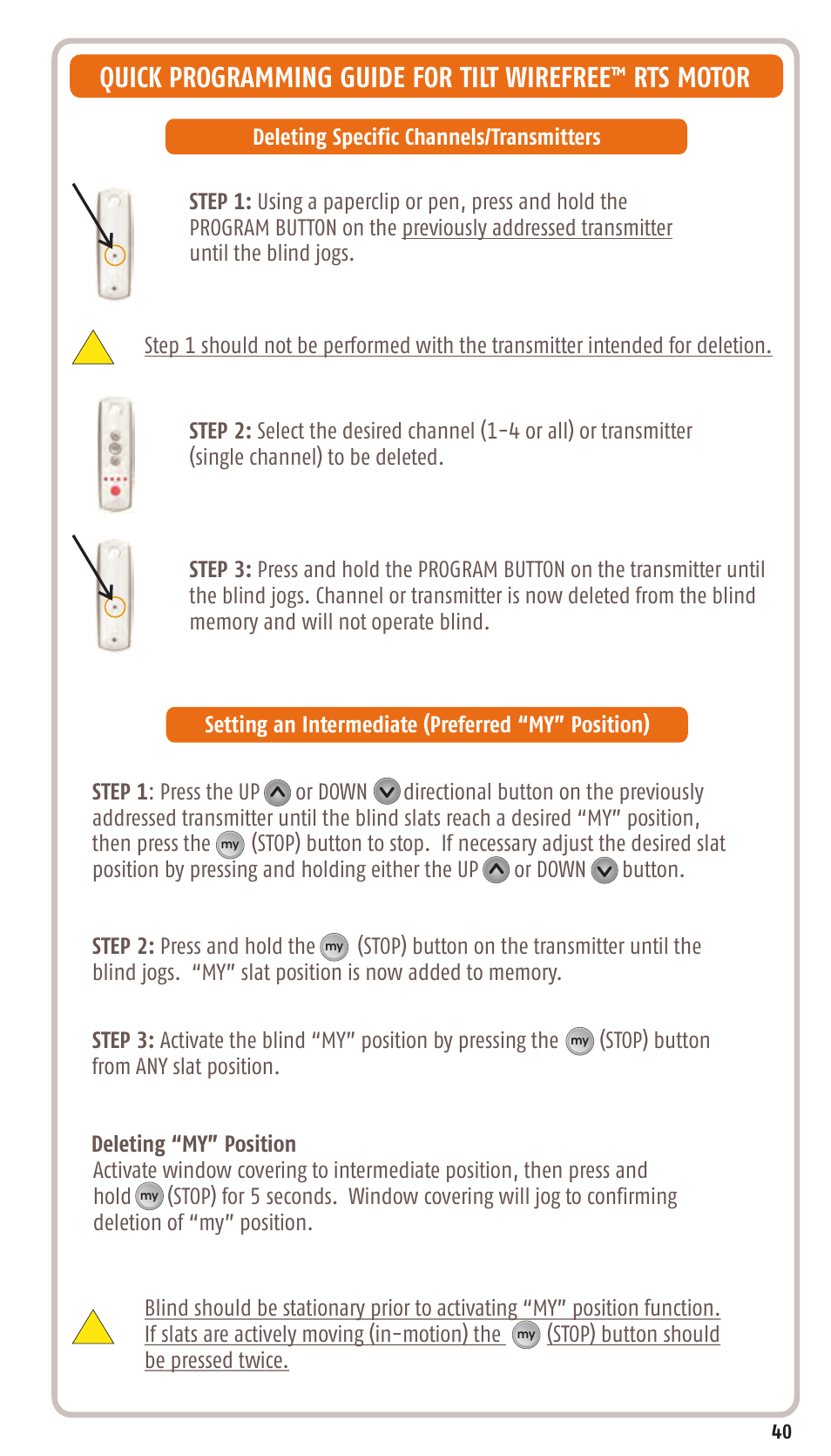 SOMFY SONESSE 30 RTS User Manual | Page 43 / 93