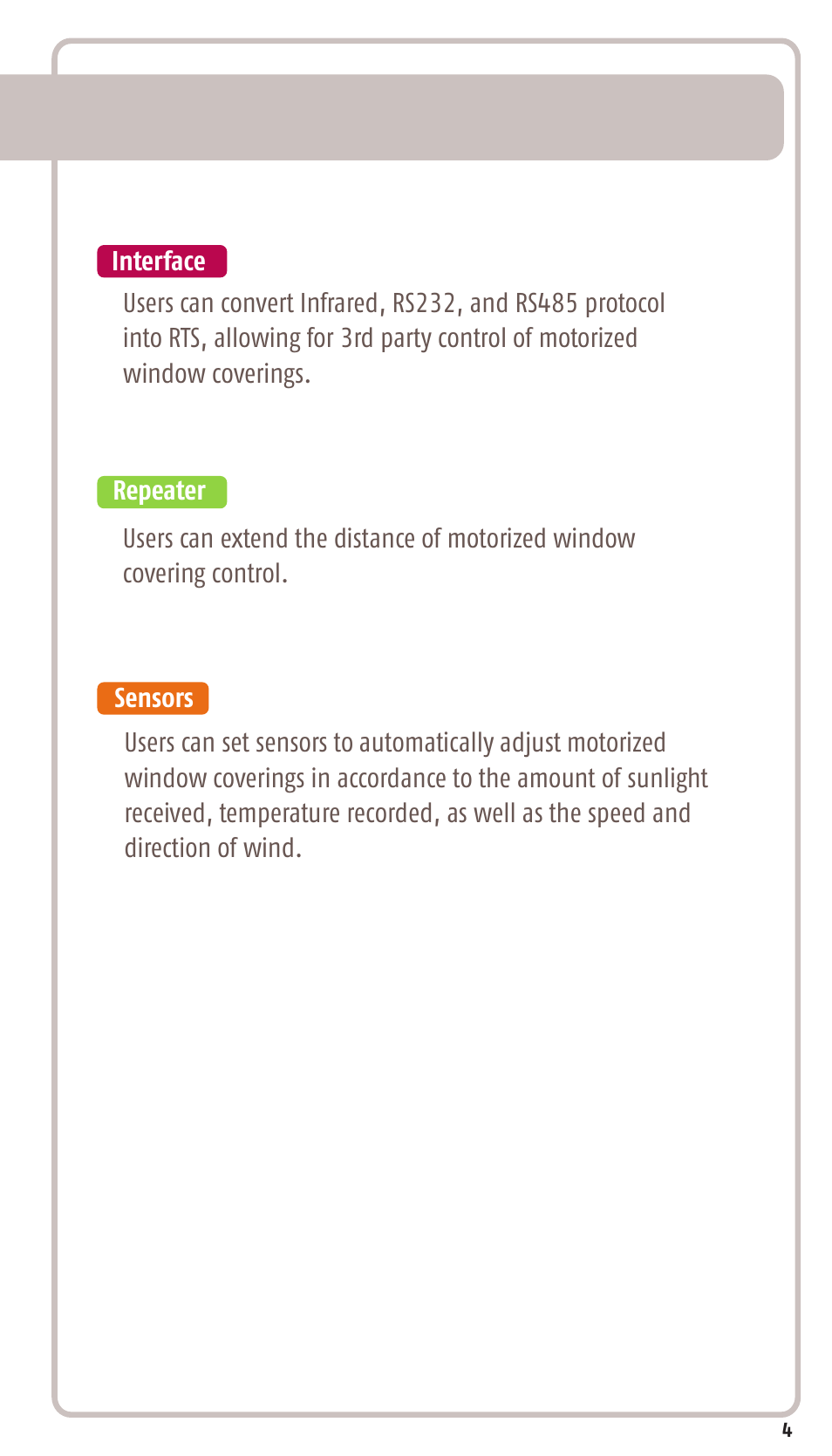 SOMFY SONESSE 30 RTS User Manual | Page 7 / 93