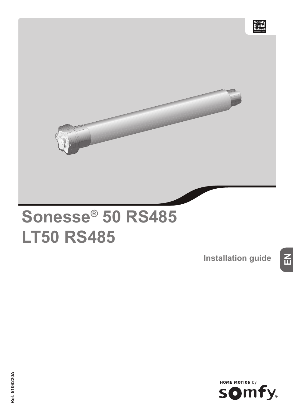 SOMFY SONESSE 50 RTS User Manual | 12 pages