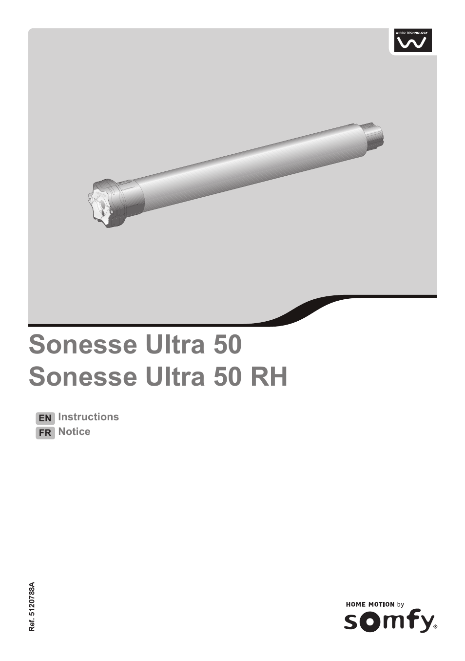 SOMFY Sonesse Ultra 50 User Manual | 10 pages