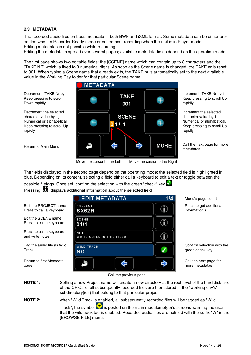 SONOSAX SX-VT Quick_Start User Manual | Page 14 / 26