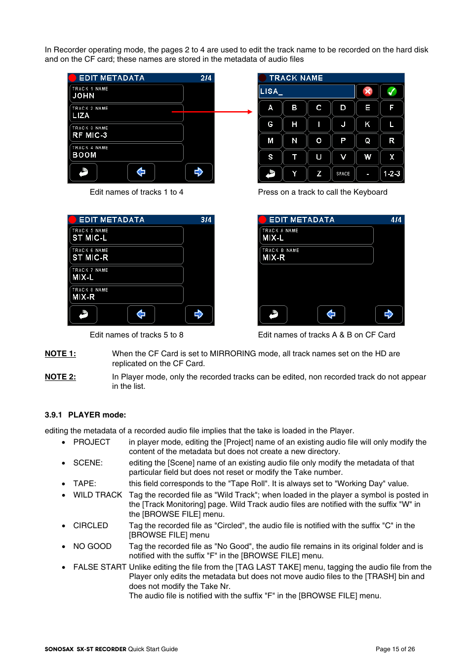 SONOSAX SX-VT Quick_Start User Manual | Page 15 / 26