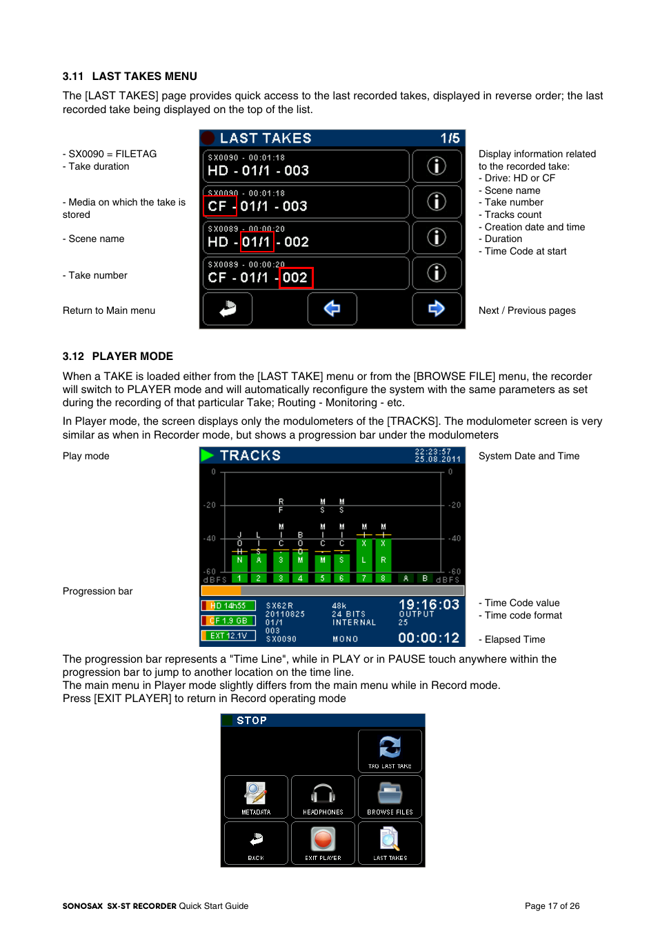 SONOSAX SX-VT Quick_Start User Manual | Page 17 / 26