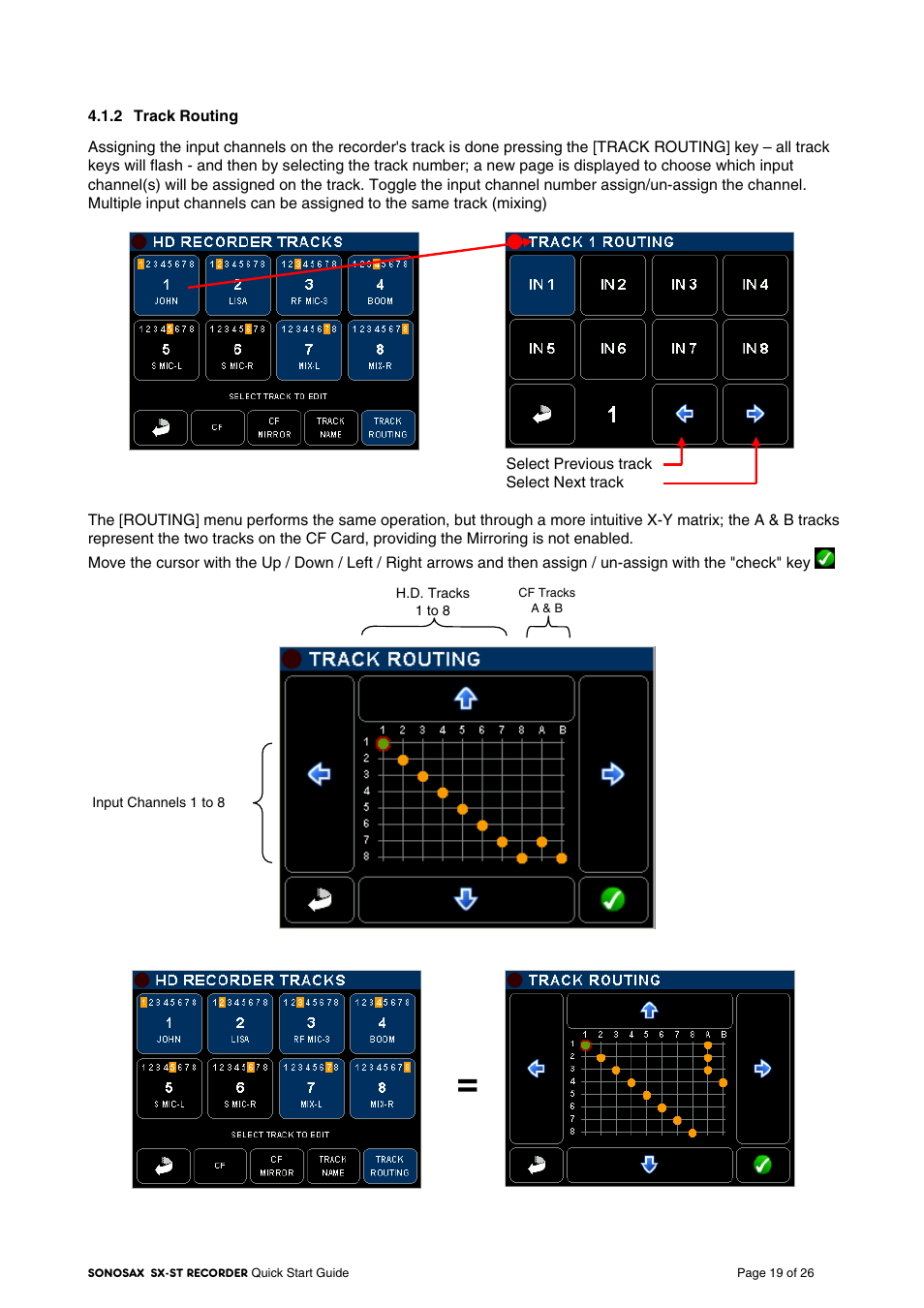 SONOSAX SX-VT Quick_Start User Manual | Page 19 / 26