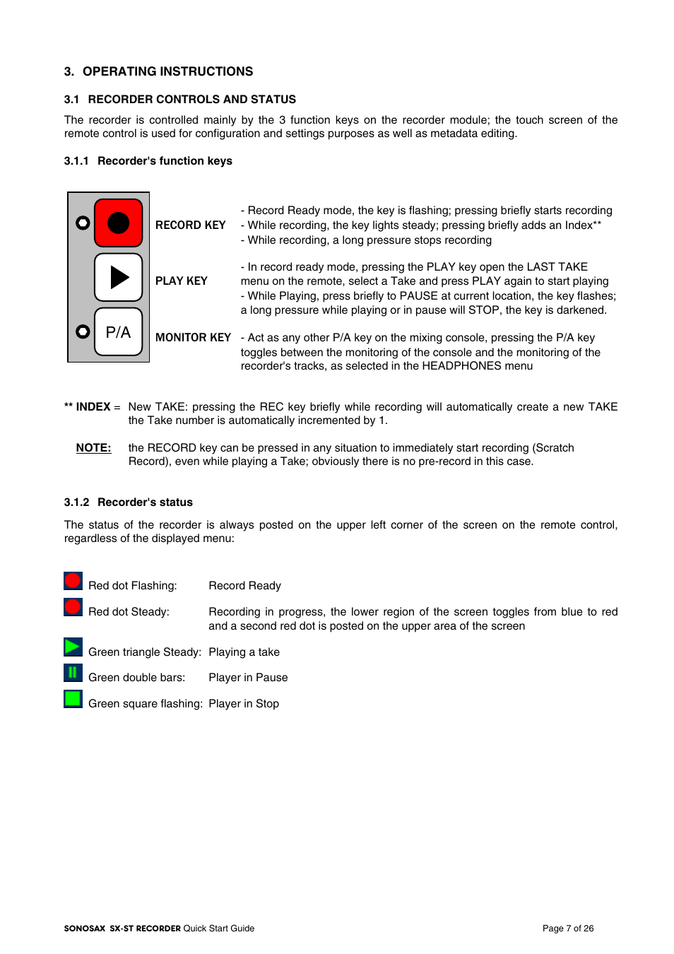 SONOSAX SX-VT Quick_Start User Manual | Page 7 / 26